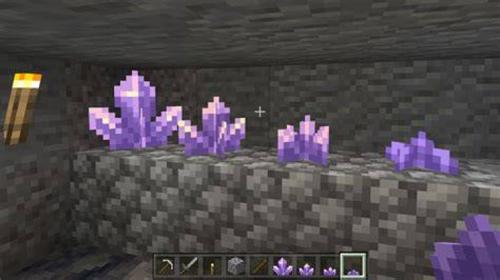 Can you turn an amethyst block into shards?