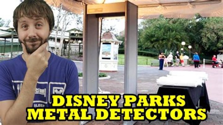Do you go through a metal detector at Disney World?