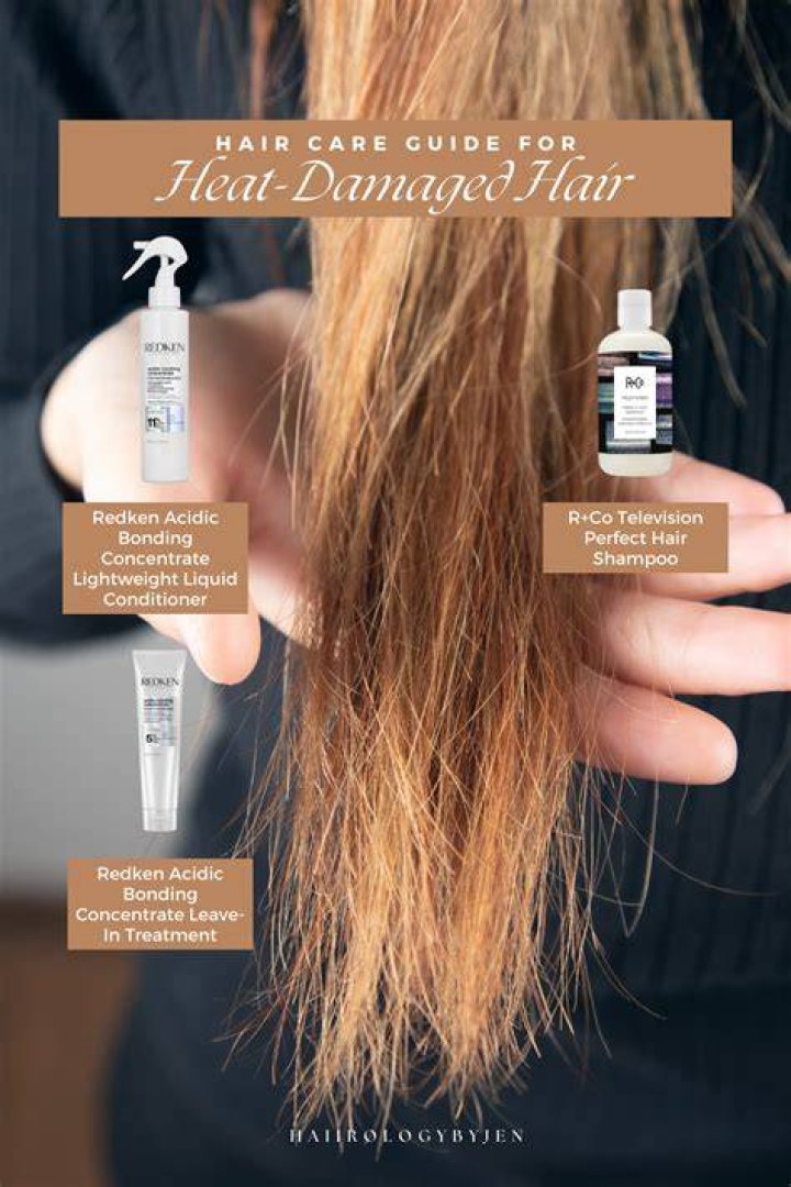 Does ghee repair damaged hair?