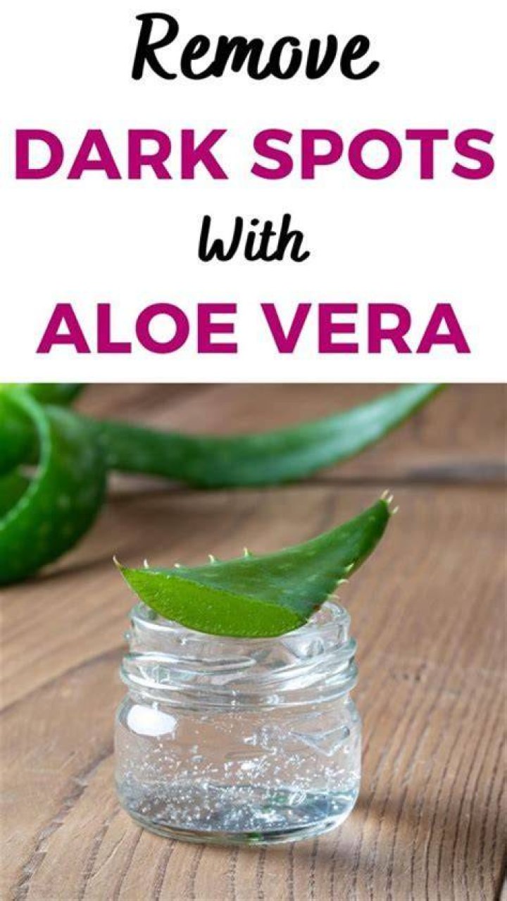 How long does it take aloe vera to fade dark spots?