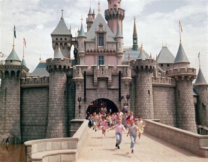 How much did it cost to go to Disneyland in 1955?