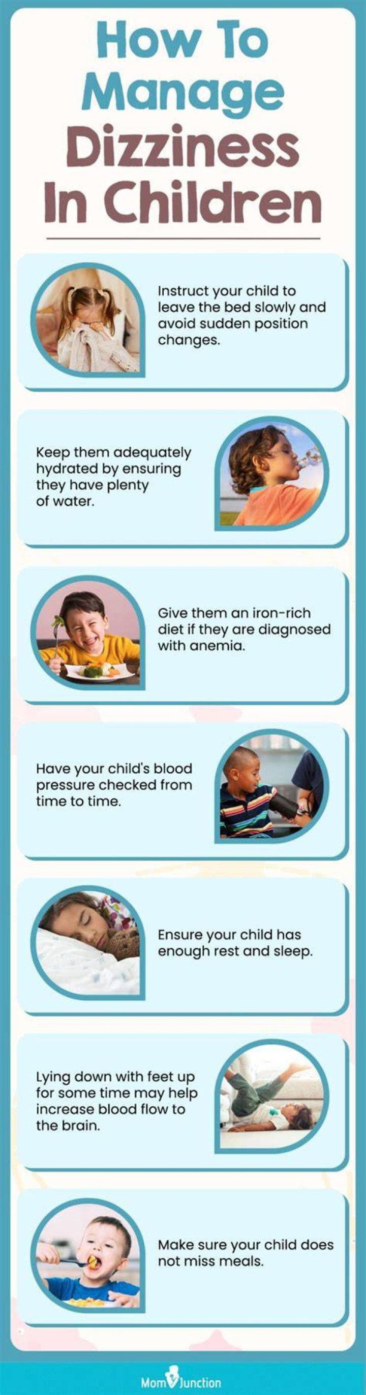 Is making a baby dizzy harmful?