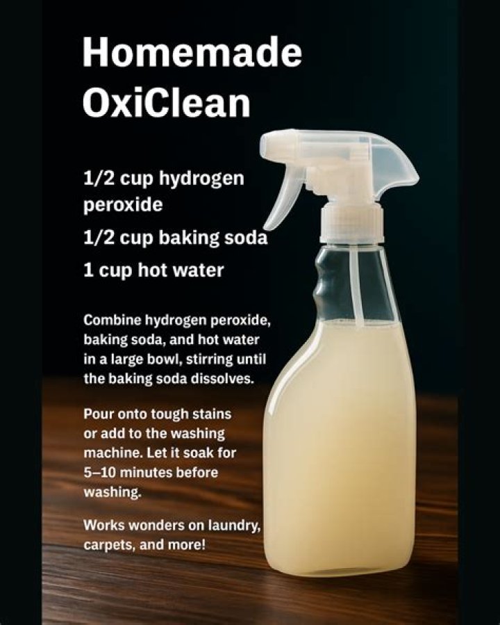 Is OxiClean the same as hydrogen peroxide?