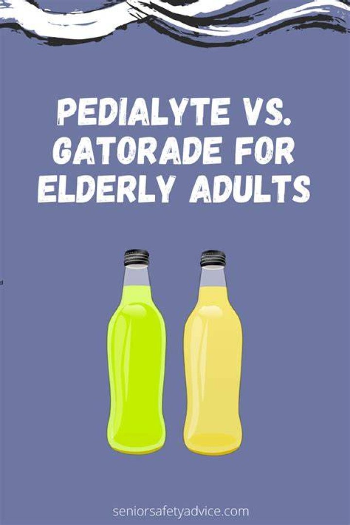 Should the elderly drink Gatorade?