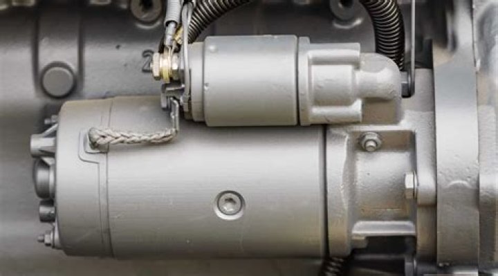 What does a blown starter sound like?