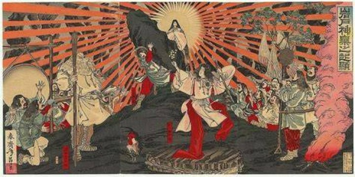 What is Kotoamatsukami the god of?