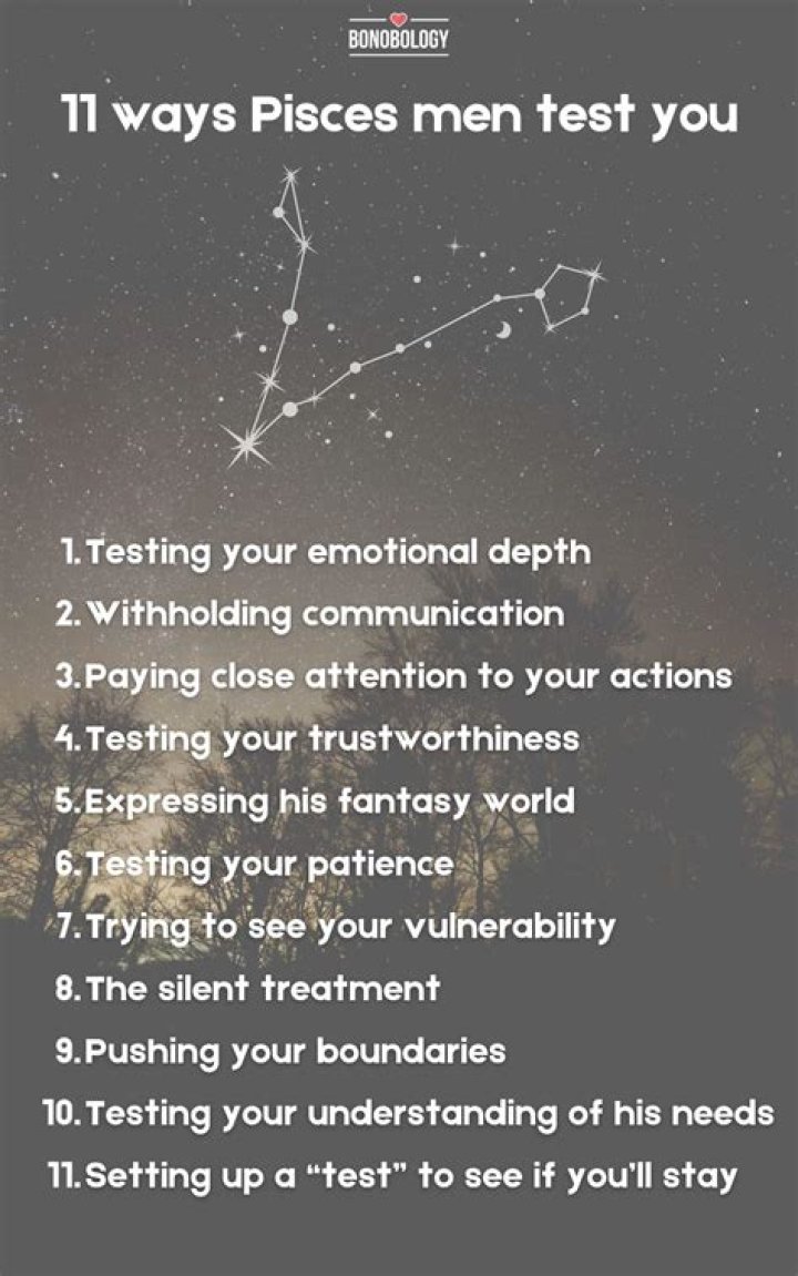 What type of man is Pisces?