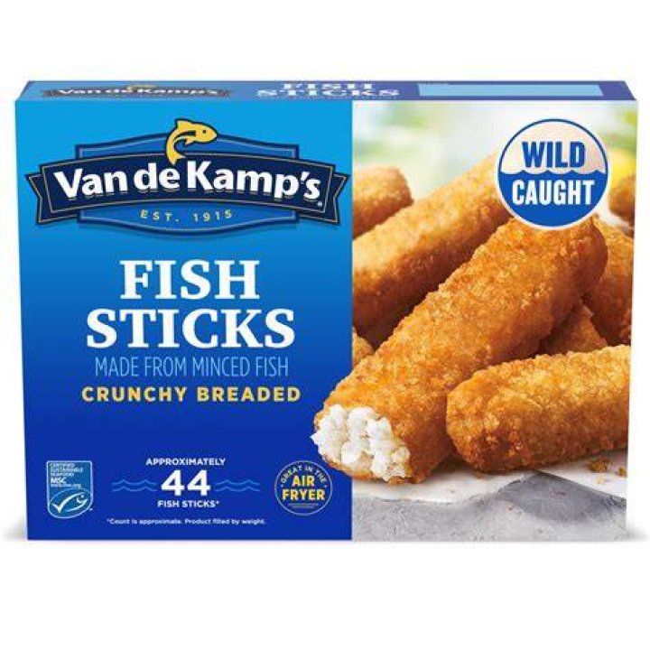 Where does Van de Kamp get their fish?
